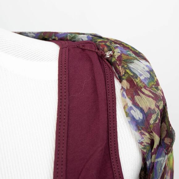 Soft Surroundings Women's Sheer Floral Tunic With Tank Top Size Medium - Picture 5 of 11